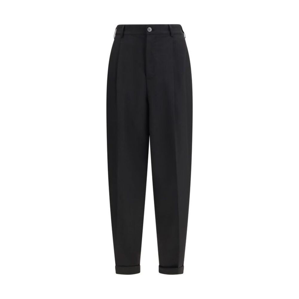 Marni Black Wool Casual Men's Pants